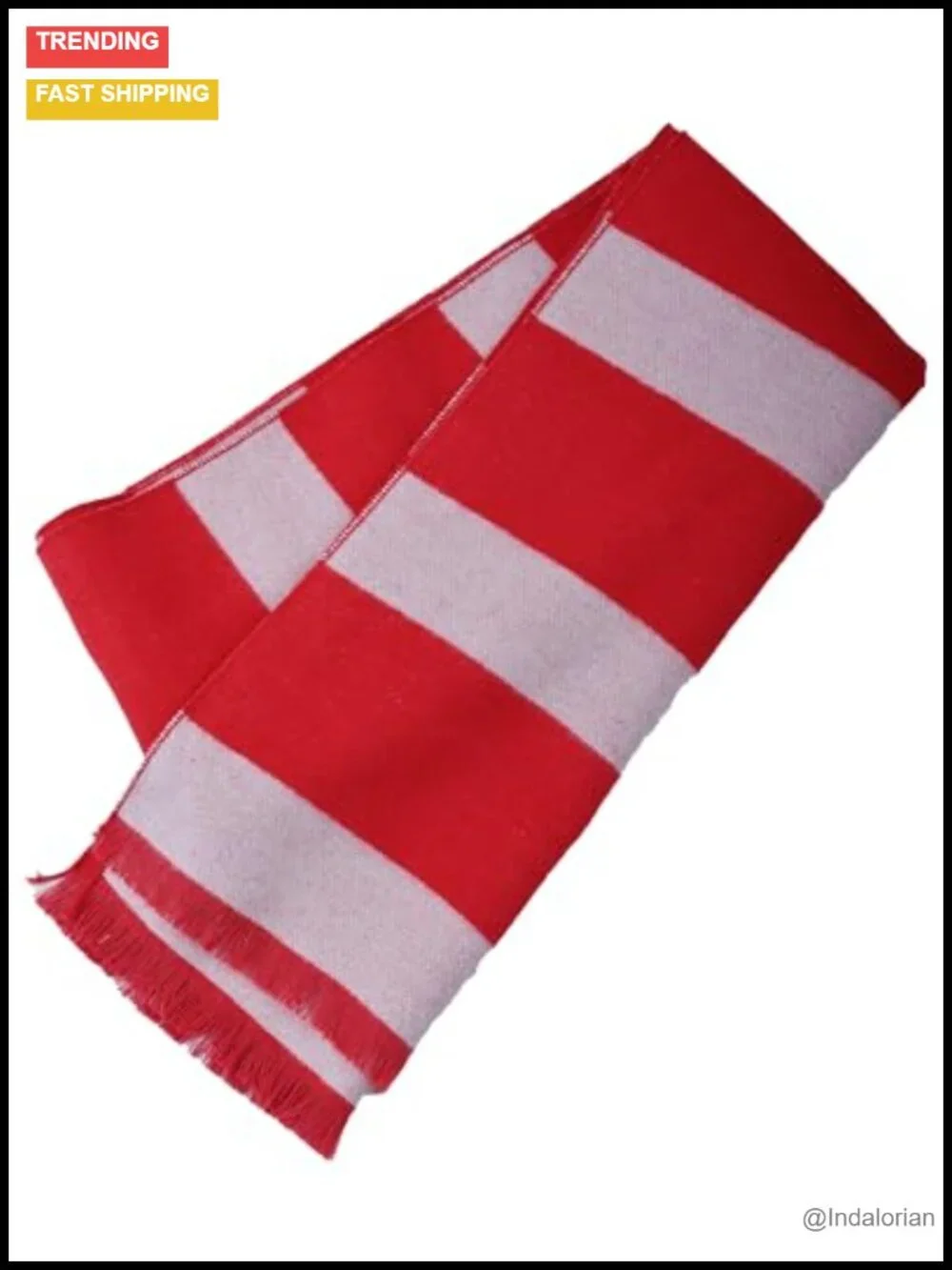 Cashmere Feel Mens Striped Scarf Cosplay Accessory Neck Warmer